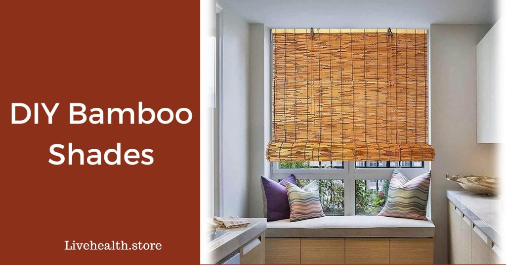 DIY bamboo curtain guide