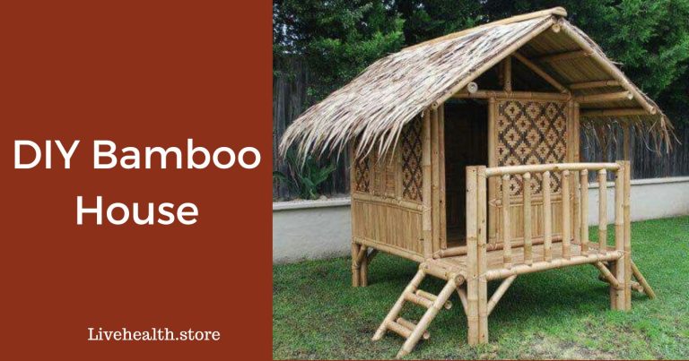 How to make a bamboo house DIY?