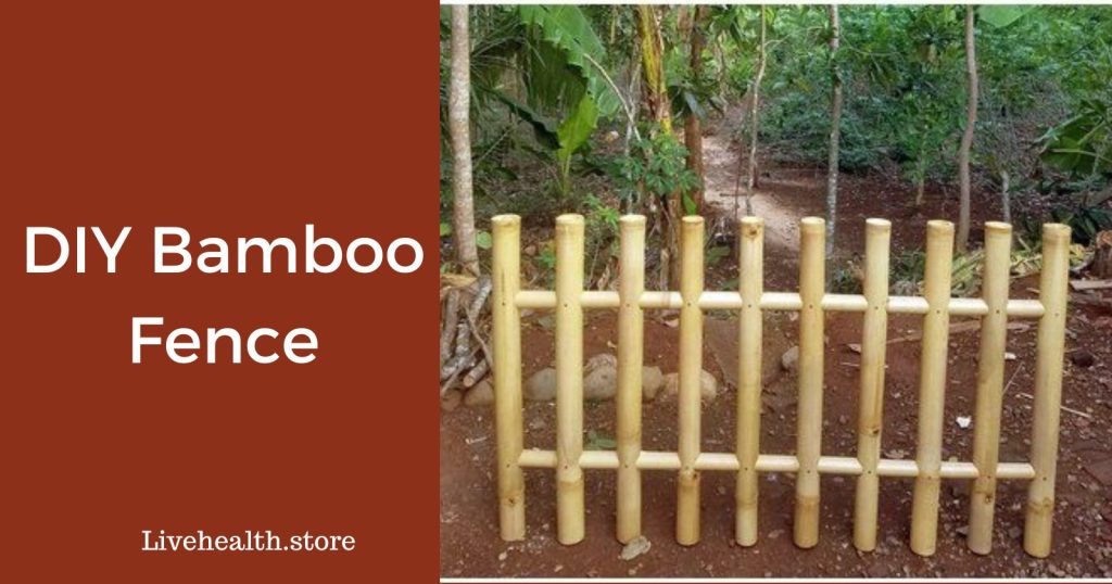 How to make bamboo fence DIY?