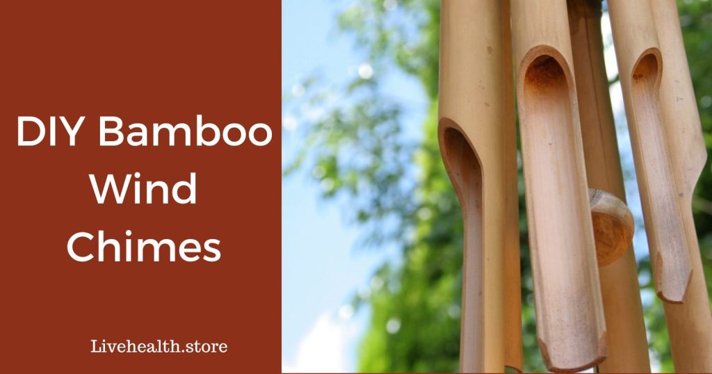 How to make wind chimes Bamboo DIY?