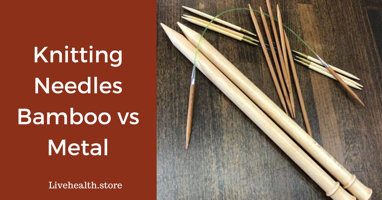 Choosing Knitting Needles Bamboo or Aluminum?