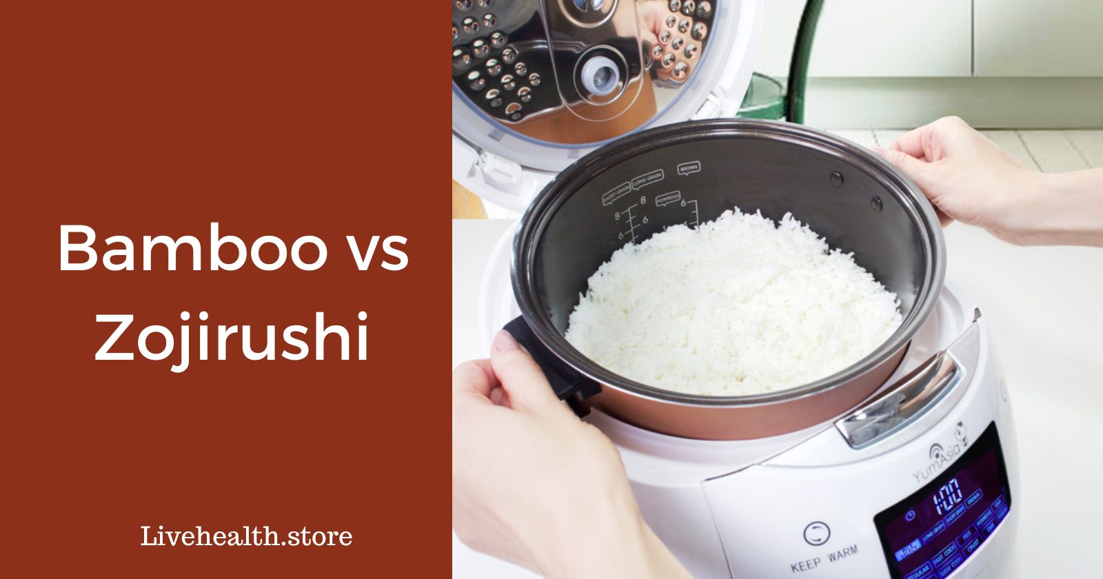 Rice Cooker Showdown Yum Asia Bamboo or Zojirushi?
